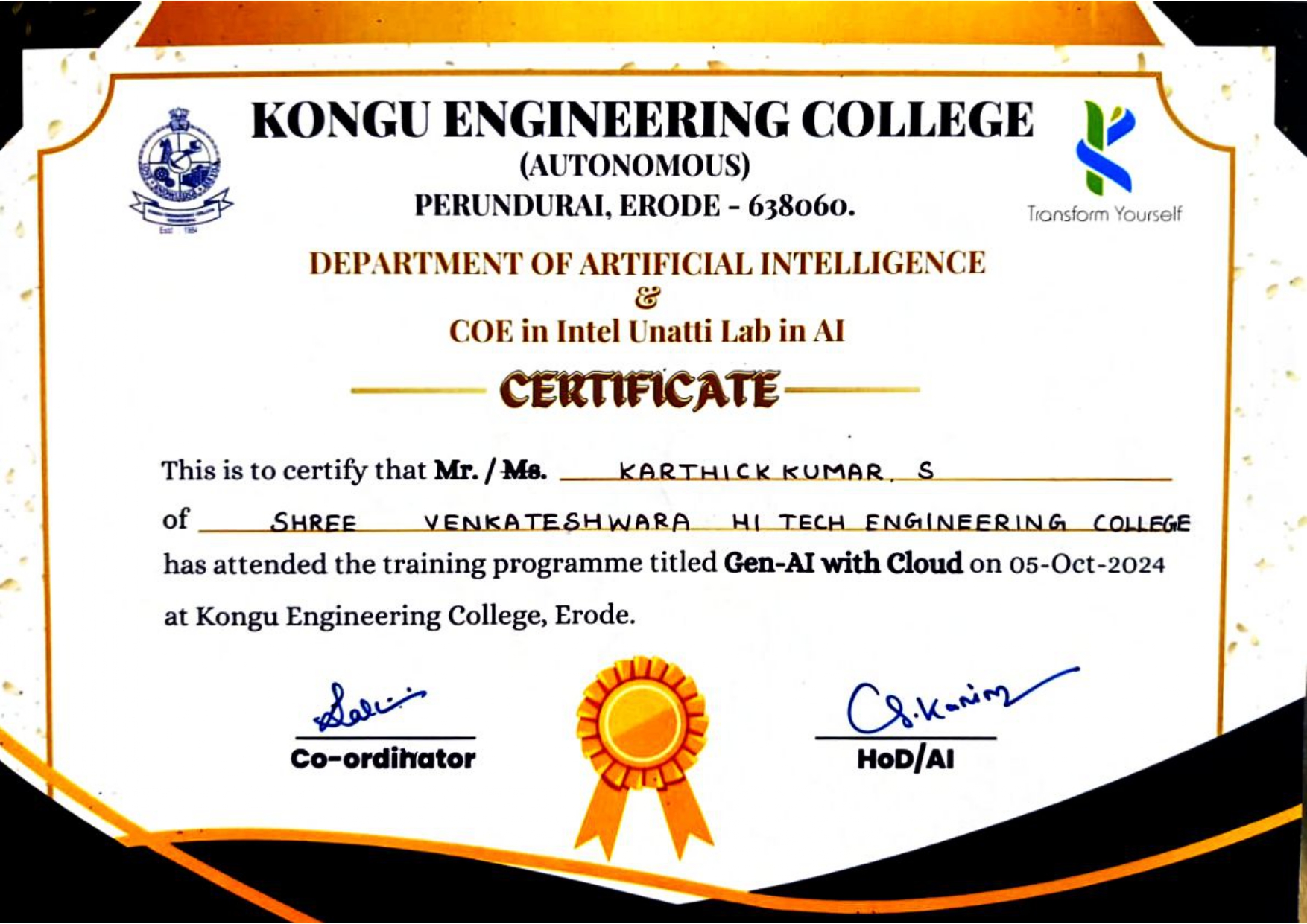 Gen-AI with Cloud